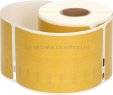 FLWR Dymo 99014 Adreslabel groot 101 mm x 54 mm  goud