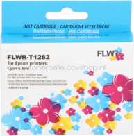 FLWR Epson T1282 cyaan