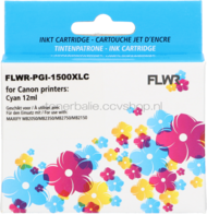 FLWR Canon PGI-1500XL cyaan