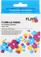 FLWR Brother LC-970C / LC-1000C cyaan