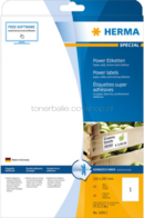 Herma 9500 Permanente Papieretiket 210 x 297mm wit