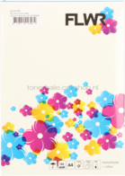 Huismerk FLWR 8 stickers per A4