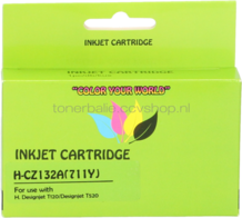 Huismerk HP 711 geel