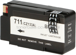 Huismerk HP 711 zwart