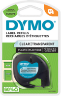 Dymo S0721530 zwart op transparant breedte 12 mm