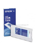 Epson T504 licht cyaan