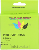 Huismerk Brother LC-12EY geel