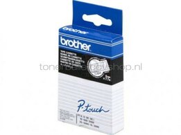 Brother TC-195 wit op transparant breedte 9 mm
