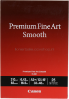 Canon Fine Art Smooth fotopapier A3+  | Overige | 310 gr/m² 25 stuks