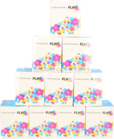 FLWR Dymo S0904980 10-Pack 159 mm x 104 mm  wit