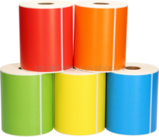 FLWR Zebra verzendetiketten kleurpakket 102 mm x 150 mm  kleur