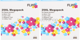 FLWR Epson T2991/2/3/4 12-pack - Optie 62