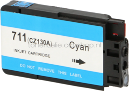 Huismerk HP 711 cyaan