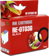 Huismerk Epson T036 zwart