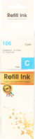 Huismerk Epson 106 Ecotank cyaan