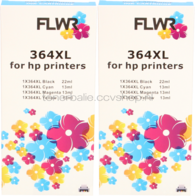 FLWR HP (2X) 364XL Multipack zwart en kleur