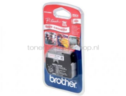 Brother TMK222BZ wit op rood breedte 9 mm