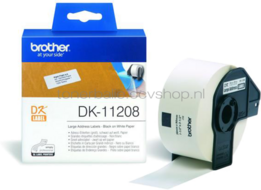 Brother DK-11208 38 mm x 90 mm  wit