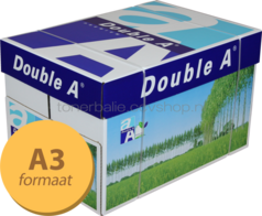 Double A Premium A3 papier 5 pakken (80 grams) wit