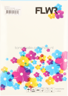 Huismerk FLWR 21 stickers per A4