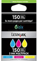 Lexmark 150XL multipack C/M/Y kleur