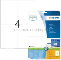 Herma 5063 Papieretiket 105 x 148mm (100 stuks) wit