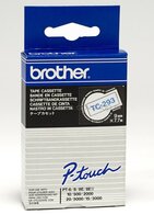 Brother TC-293 blauw op wit breedte 9 mm
