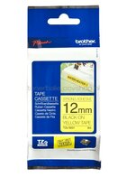Brother TZE-S631 sterk klevend zwart op geel breedte 12 mm