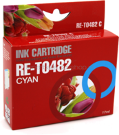 Huismerk Epson T0482 cyaan