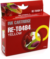 Huismerk Epson T0484 geel