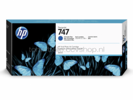 HP 747 blauw