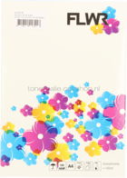 Huismerk FLWR 40 stickers per A4