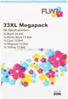 FLWR Epson T3351/3361/2/3/4 Megapack