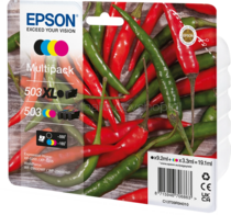 Epson 503XL / 503 Multipack zwart en kleur
