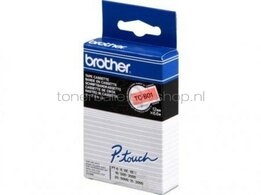 Brother TC-B01 zwart op oranje breedte 12 mm