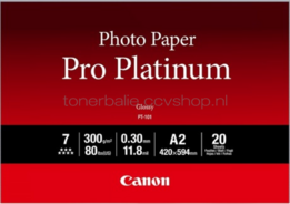 Canon PT-101 Professioneel A2 Fotopapier Platinum