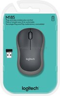 Logitech Muis M185 Wireless grijs