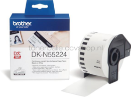 Brother DK-N55224  x 54 mm 30.48 m wit