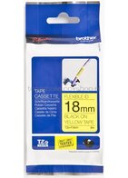 Brother TZE-FX641 tape zwart op geel breedte 18 mm