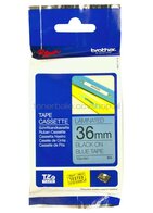 Brother TZE-561 zwart op blauw breedte 36 mm