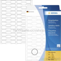 Herma 2510 Permanente Ringetiket 10 x 49 mm (600 Stuks)