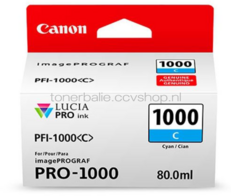 Canon PFI-1000 cyaan