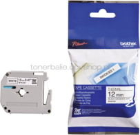 Brother P-Touch MK-231 zwart op wit breedte 12 mm