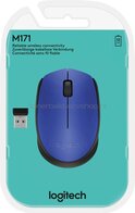 Logitech Muis M171 Wireless blauw