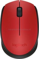 Logitech Muis M171 Wireless rood