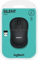 Logitech Muis M220 Silent Wireless antraciet