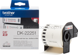 Brother DK-22251  x 62 mm 15.24 M wit