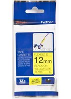 Brother TZE-FX631 tape zwart op geel breedte 12 mm