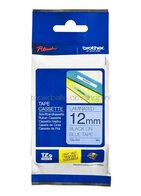 Brother TZE-531 zwart op blauw breedte 12 mm