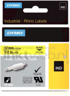Dymo S0718310 zwart op geel breedte 12 mm